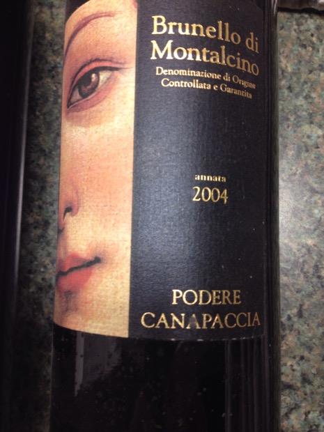 Brunello di Montalcino DOCG 2017 - Podere Canapaccia - It's