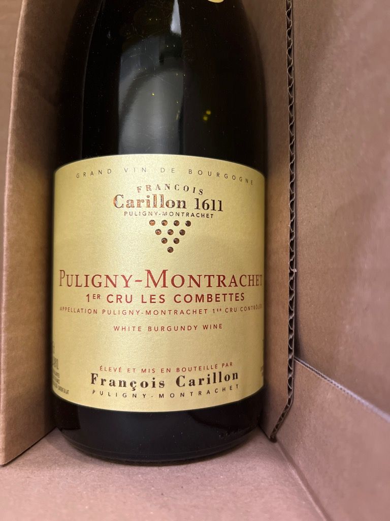 2017 Francois Carillon Puligny-Montrachet 1er Cru Les Combettes, France ...