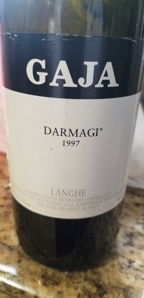 初回限定お試し価格 イタリア GAJA 「DARMAGI」 1997 ガヤ ダルマジ ...