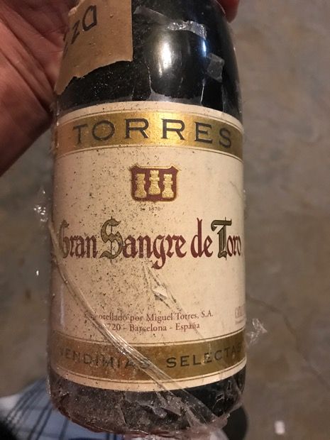 2000 Torres Catalunya Gran Sangre de Toro Reserva - CellarTracker