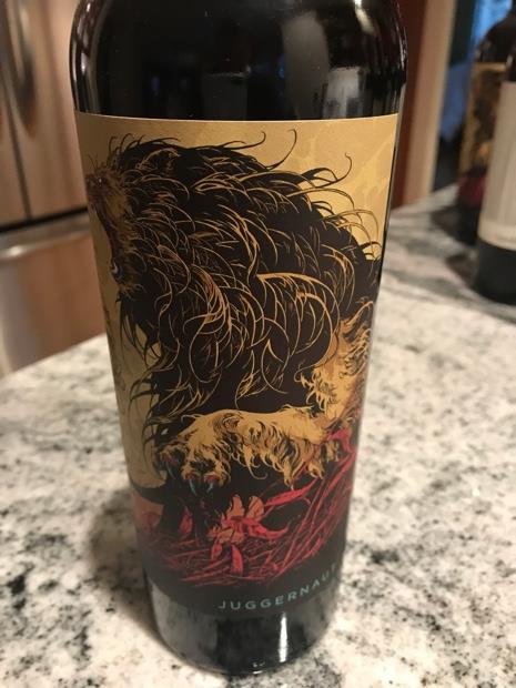 2015 Juggernaut Wine Company Cabernet Sauvignon Usa