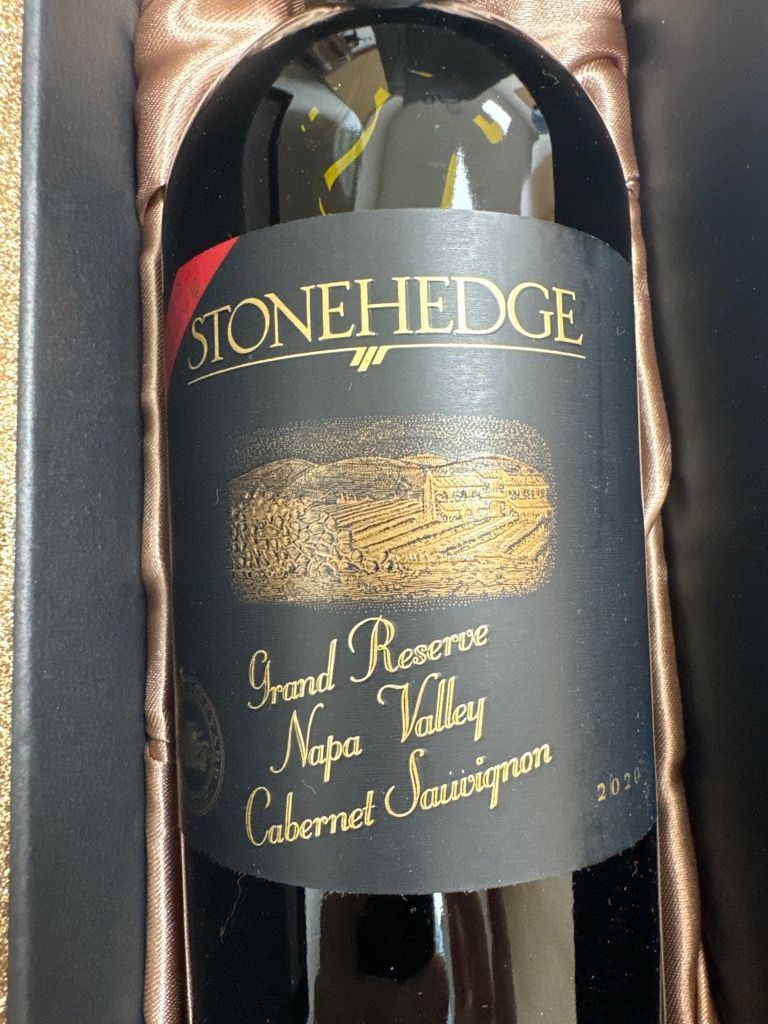 2022 Stonehedge Cabernet Sauvignon Grand Reserve - CellarTracker