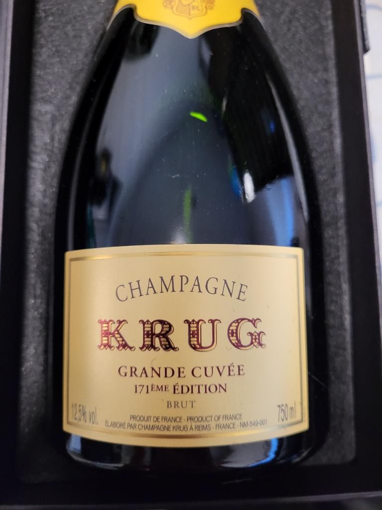 N.V. Krug Champagne Brut Grande Cuvée Edition 171eme - CellarTracker | Champagner & Sekt