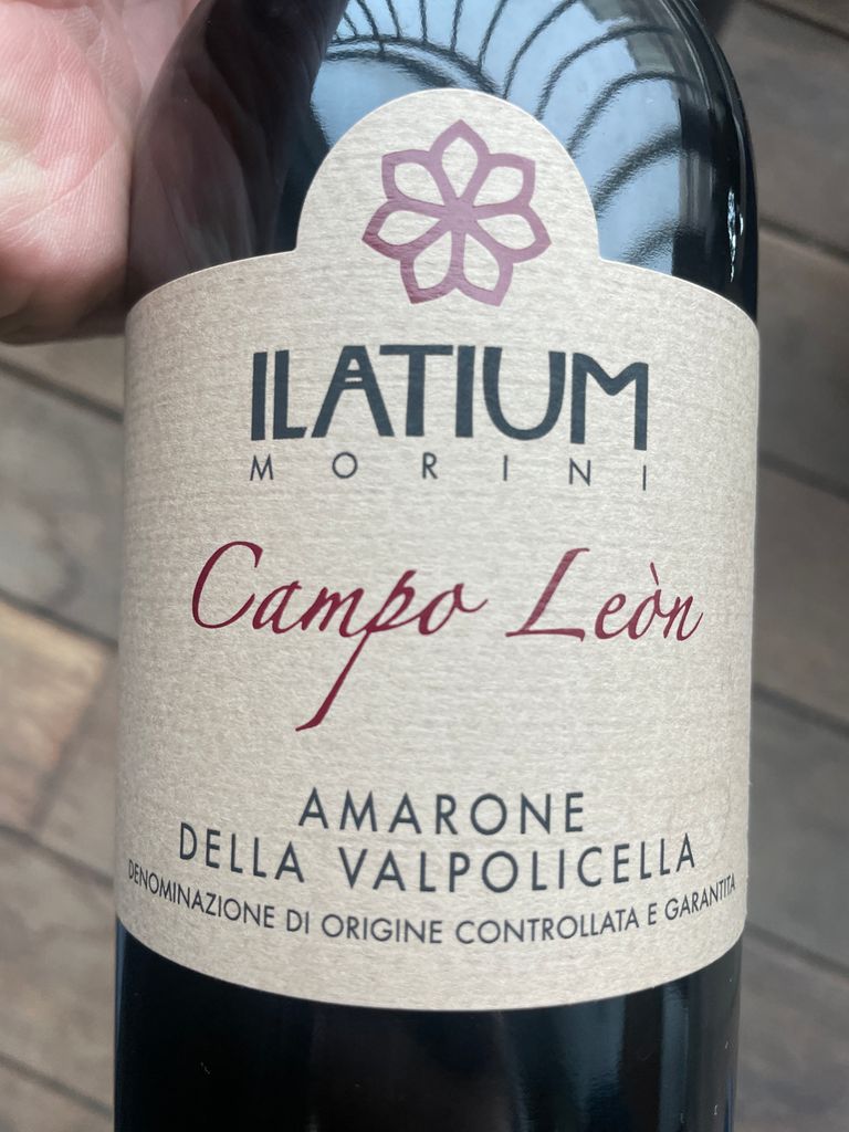 2016 Ilatium Morini Amarone della Valpolicella Campo Leòn