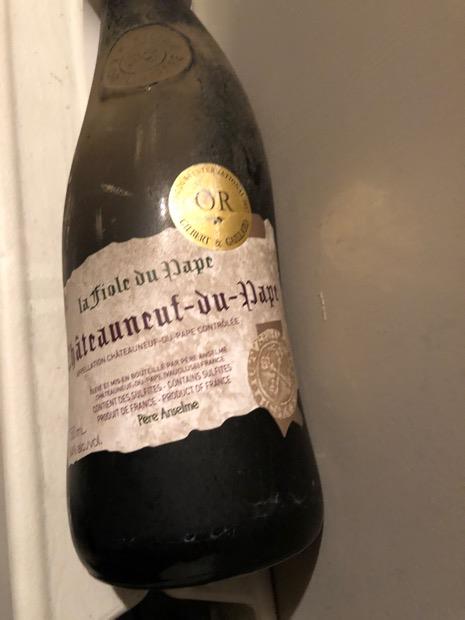 2015 Père Anselme Châteauneuf-du-Pape La Fiole du Pape - CellarTracker
