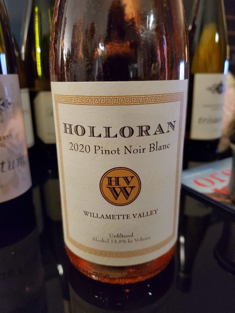 2020 Holloran Pinot Noir Blanc CellarTracker