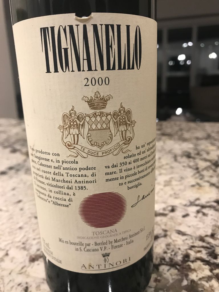 1977年　TIGNANELLO Buy Toscana IGT Tignanello Tenuta Tignanello - Marchesi