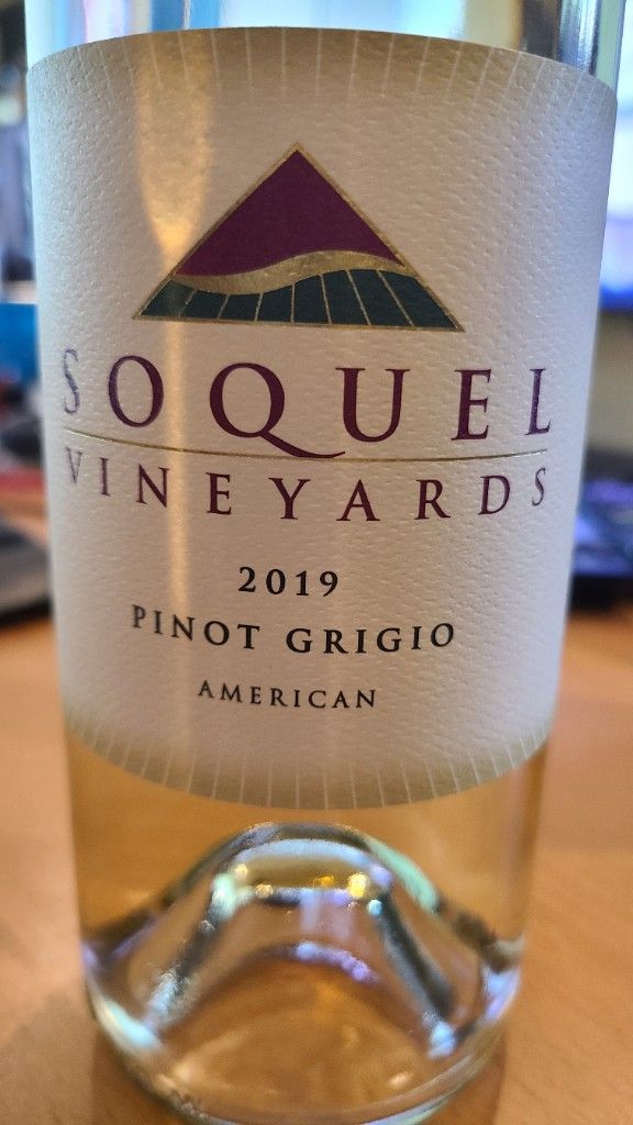 2019 Soquel Vineyards Pinot Grigio, USA, Washington, Columbia Valley
