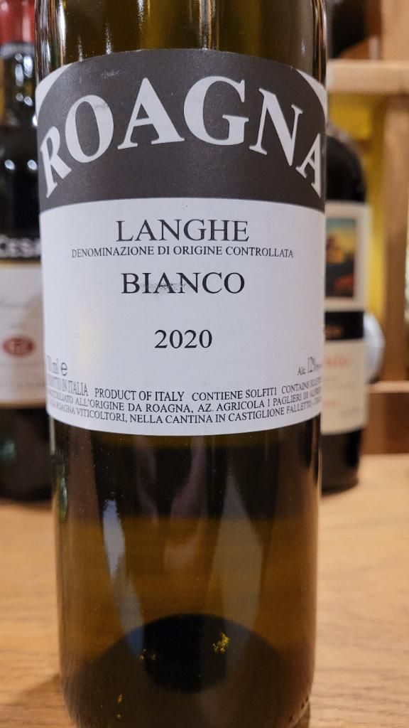 ランゲ ビアンコ ソレア ROAGNA SOLEA 2020 白ワイン 750m 2020 Solea Langhe Bianco, Roagna | Lay & Wheeler