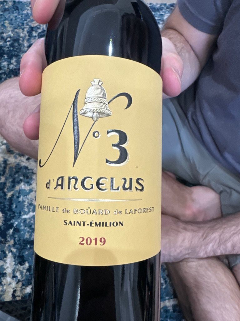 2019 Château Angélus No 3 d'Angélus - CellarTracker