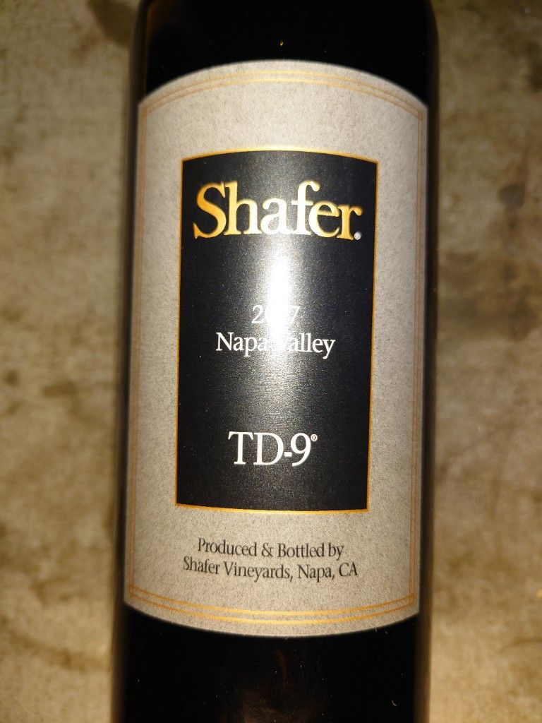 2017 Shafer TD-9 - CellarTracker