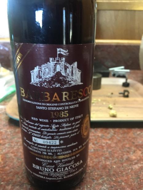 バルバレスコ1985 1985 Produttori del Barbaresco Barbaresco - CellarTracker