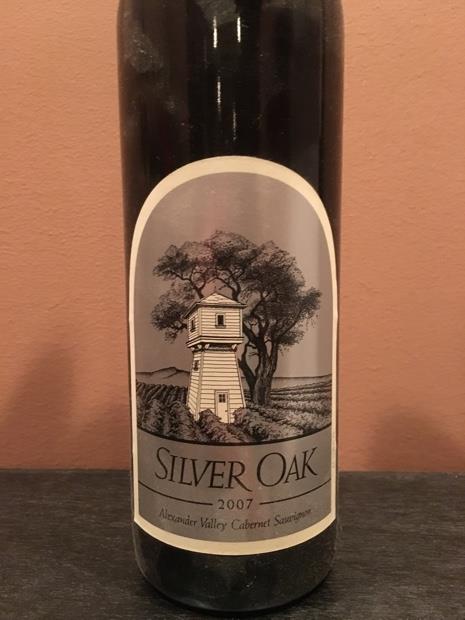 2007 Silver Oak Cabernet Sauvignon Alexander Valley - CellarTracker