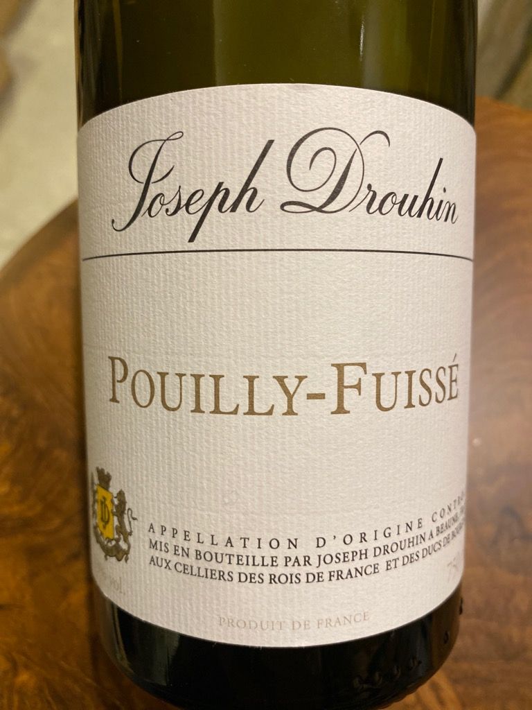 2020 Joseph Drouhin PouillyFuissé, France, Burgundy, Mâconnais