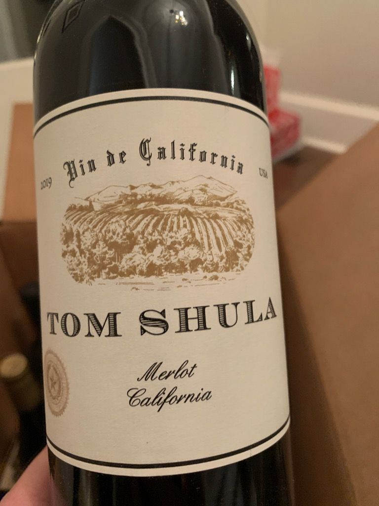 Tom Shula Red, North Coast  prices, stores, tasting notes & market data