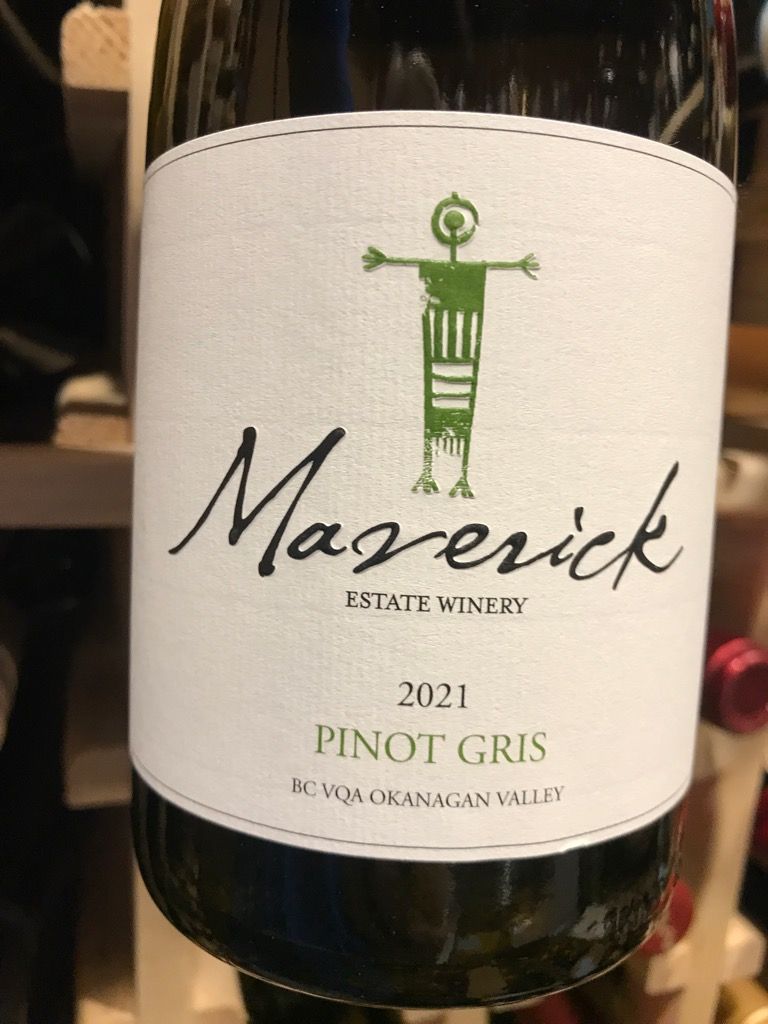 2021 Maverick Estate Winery Pinot Gris, Canada, British Columbia ...