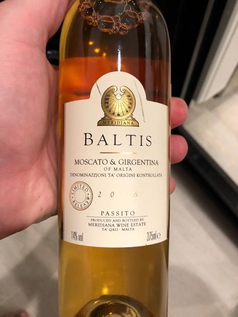 2018 Meridiana Moscato Baltis Malta DOK Malta CellarTracker