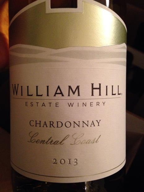 william hill chardonnay reviews