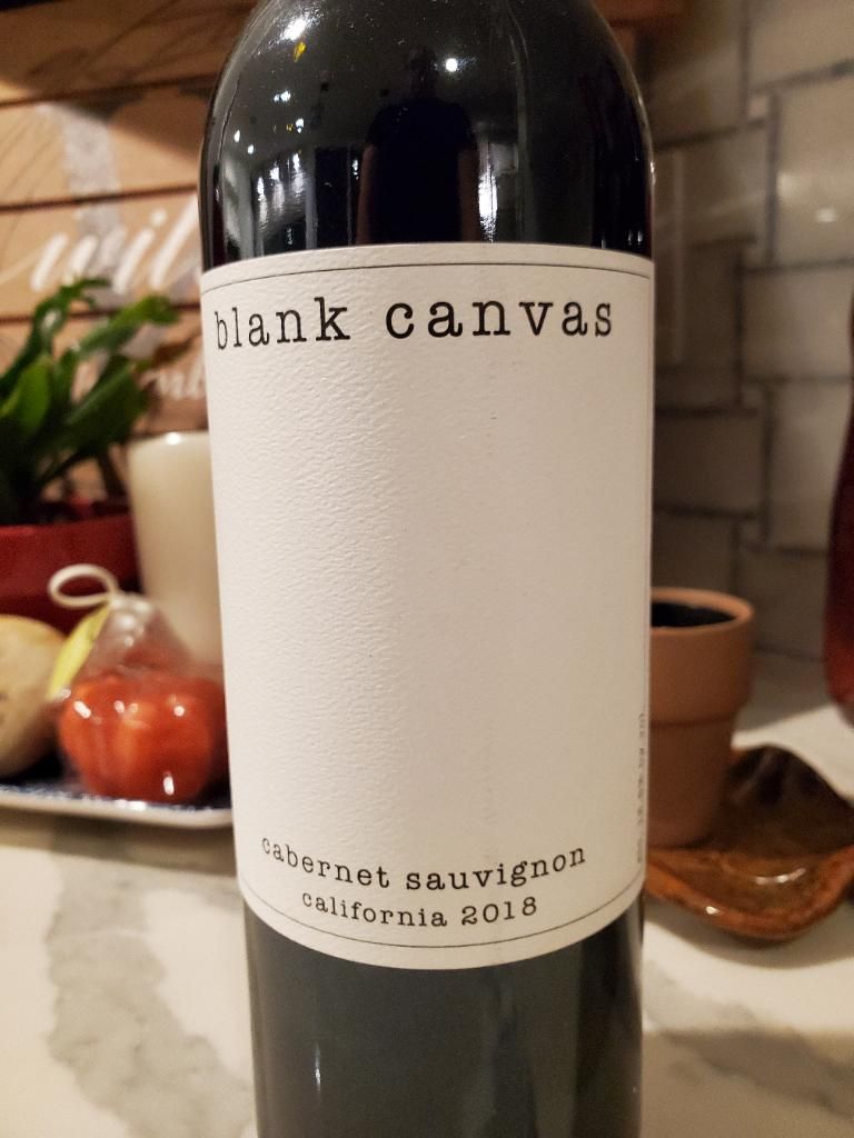 2019 Blank Canvas Cabernet Sauvignon CellarTracker