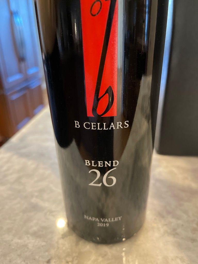 2019 B Cellars Blend 26, USA, California, Napa Valley - CellarTracker