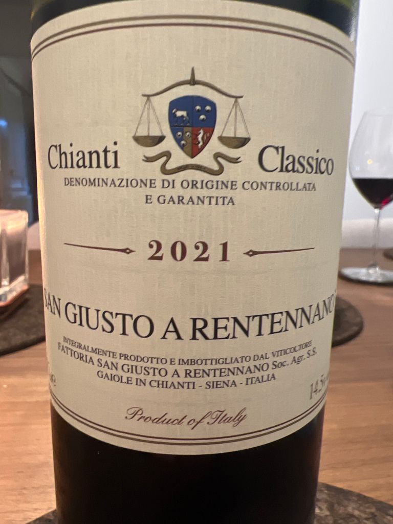 rentennao☆ San Giusto a Rentennano Chianti Classico 2021 - 750ml