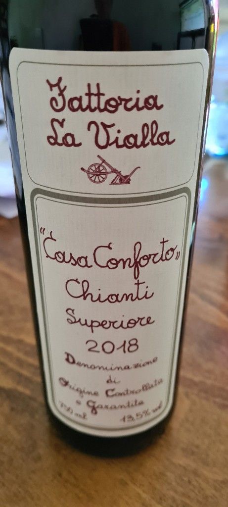 2018 Fattoria la Vialla Chianti Superiore Casa Conforto, Italy, Tuscany,  Chianti, Chianti Superiore - CellarTracker