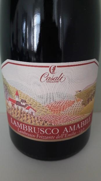 N.V. Casali Viticultori Lambrusco Amabile Emilia IGT