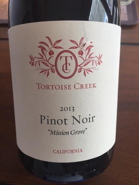 2013 Tortoise Creek Wines Pinot Noir 