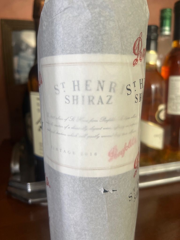 2019 Penfolds Shiraz St. Henri - CellarTracker