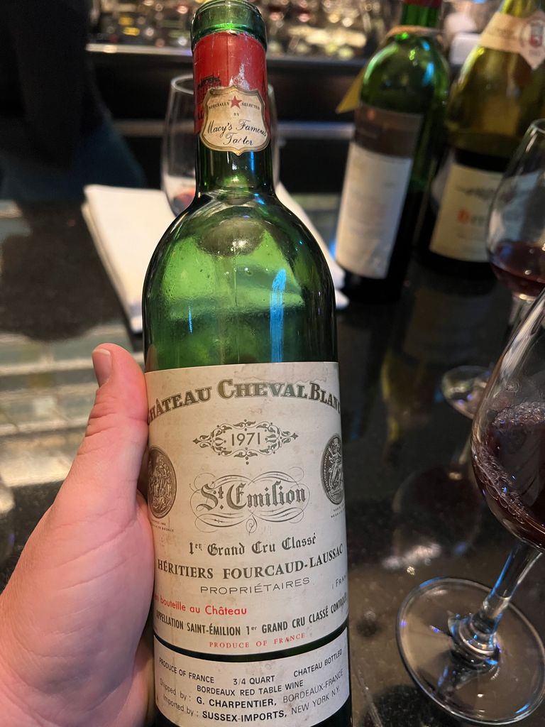1971 Château Cheval Blanc - CellarTracker