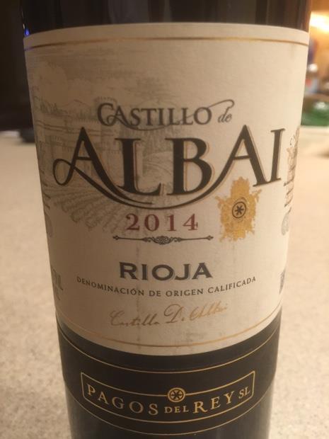 Del Rioja Pagos Castillo Albai 2014 Rey de CellarTracker -