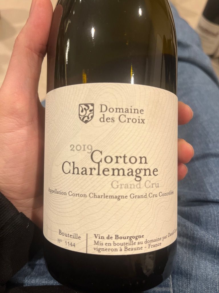 2020 Domaine des Croix Corton-Charlemagne - CellarTracker