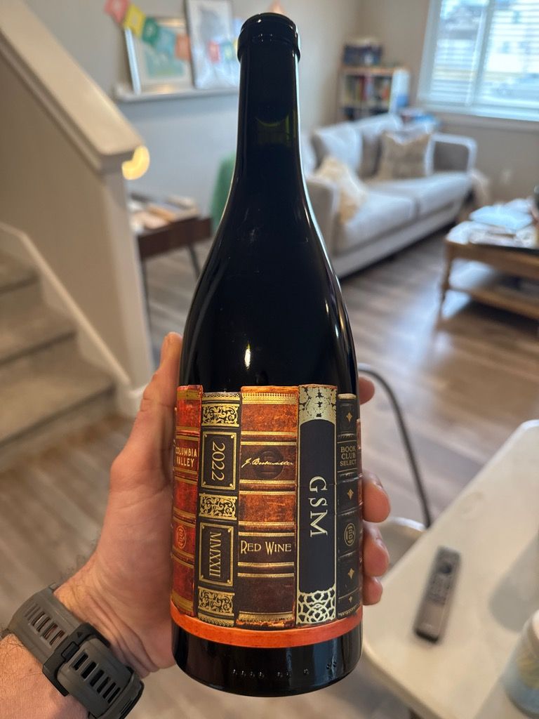 2022 J. Bookwalter Book Club Select GSM, USA, Washington, Columbia ...