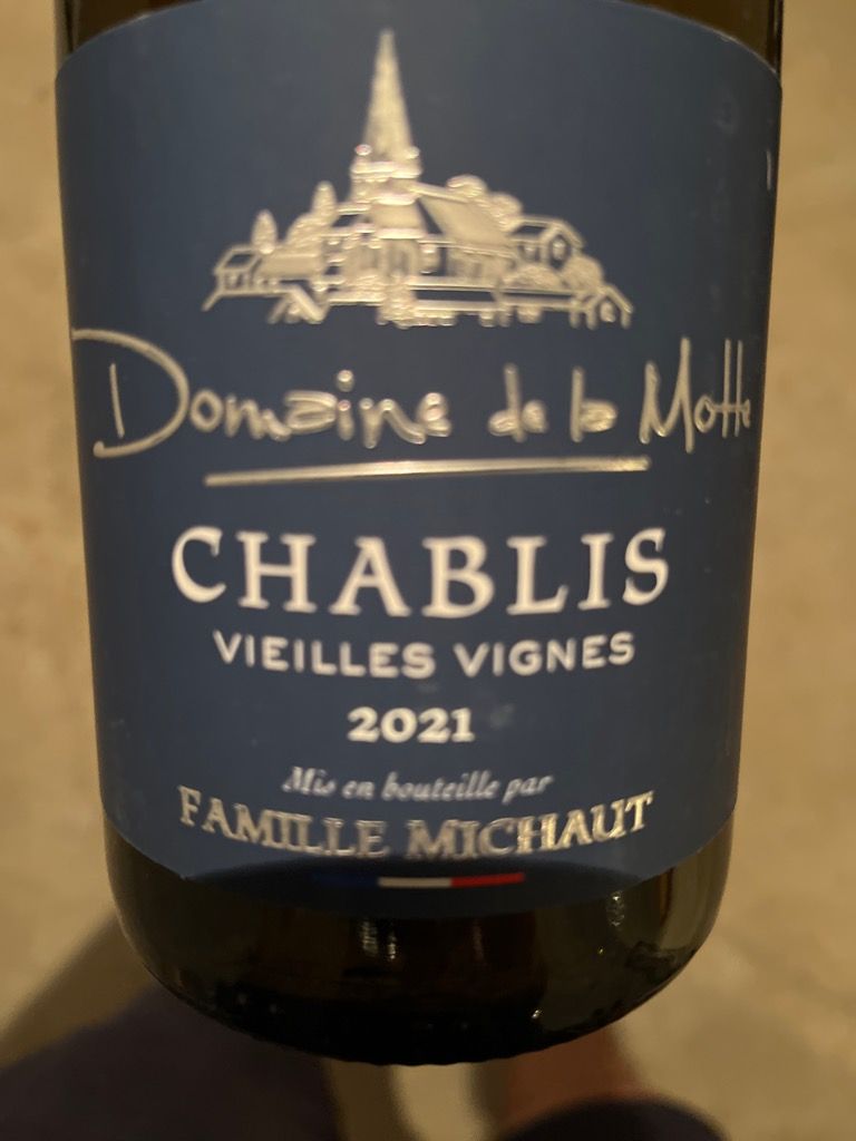 2022 Domaine de la Motte Chablis Cuvée Vieilles Vignes - CellarTracker