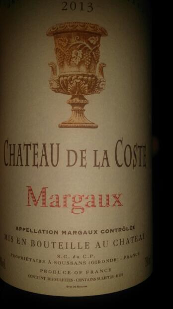 chateau de la coste margaux