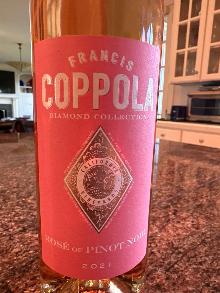 2021 Francis Ford Coppola Pinot Noir Rosé, USA, California, Napa / Sonoma, Carneros CellarTracker