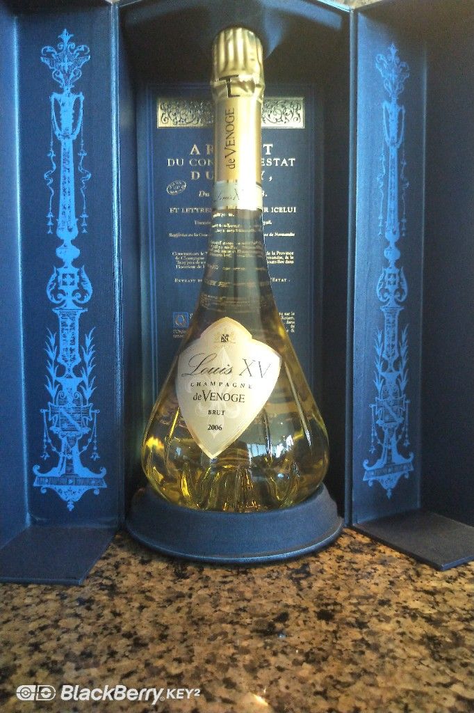 ワイン de VENOGE Louis XV Brut 1996 1996 De Venoge Louis XV Brut Champagne with Box