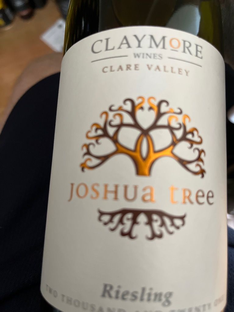 2022 Claymore Wines Riesling Joshua Tree, Australia, South Australia