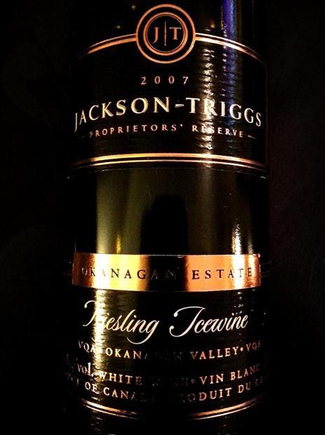 2007 Jackson-Triggs Riesling Icewine Proprietors' Reserve