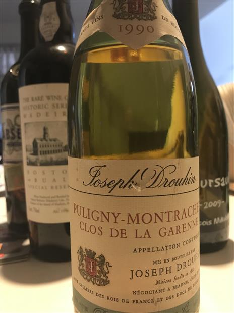 2016 Joseph Drouhin Puligny-Montrachet 1er Cru Clos de la Garenne