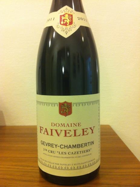 2011 Faiveley Gevrey-Chambertin 1er Cru Les Cazetiers