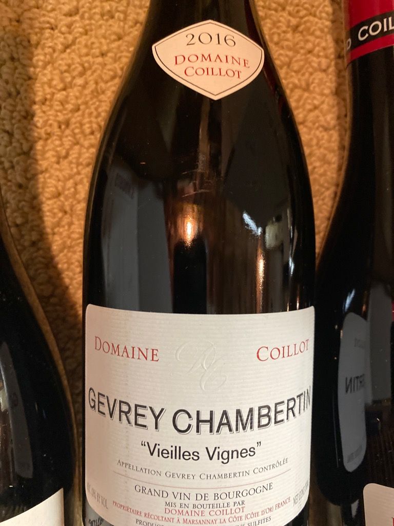 2015 Domaine Coillot Gevrey-Chambertin Vieilles Vignes - CellarTracker