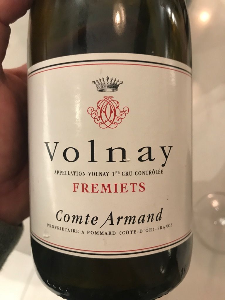 ワイン Volnay Fremiet 2009 750ml 2009 Comte Armand Volnay 1er Cru Les Fremiets - CellarTracker