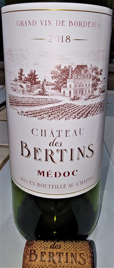 2018 Château des bertins - CellarTracker