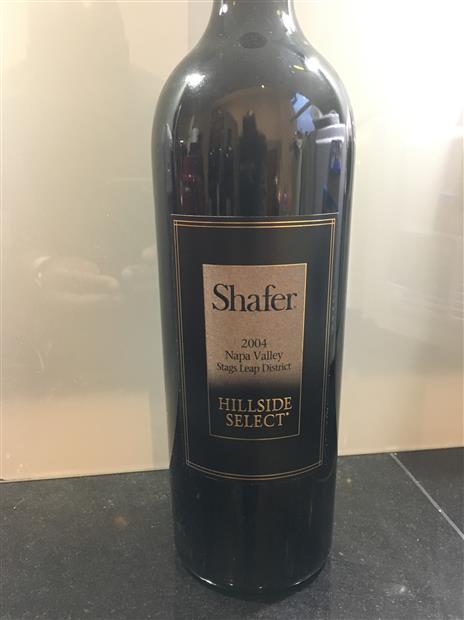 2005 Shafer Cabernet Sauvignon Hillside Select - CellarTracker