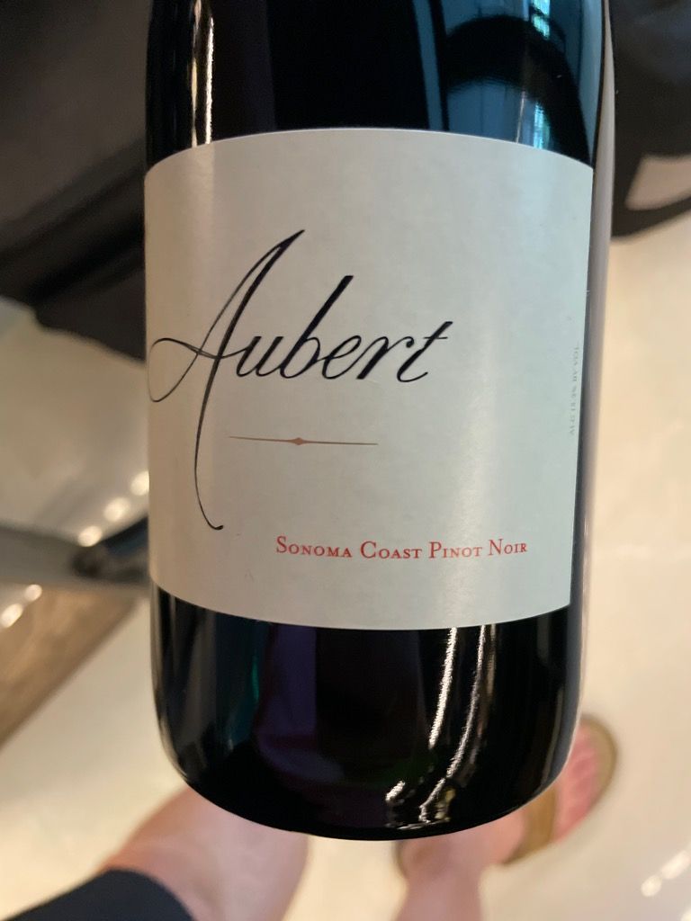 2018 Aubert Pinot Noir Sonoma Coast - CellarTracker