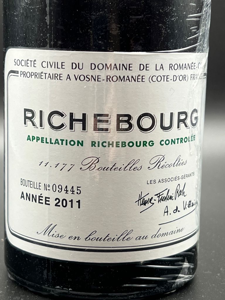2007 Domaine de la Romanée-Conti Richebourg - CellarTracker