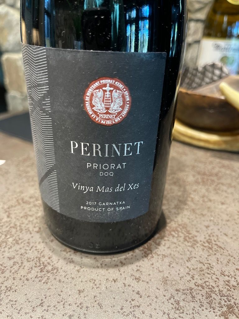 2017 Perinet Priorat Vinya mas del xes, Spain, Catalunya, Priorat ...