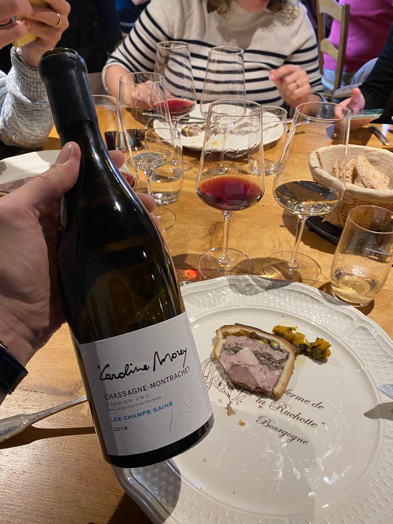 2018 Caroline Morey Chassagne-Montrachet 1er Cru Les Champs-Gains
