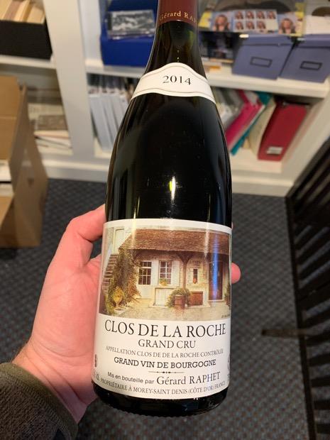 2014 Gérard Raphet Clos de la Roche - CellarTracker 2014 Gérard Raphet Clos de la Roche - CellarTracker